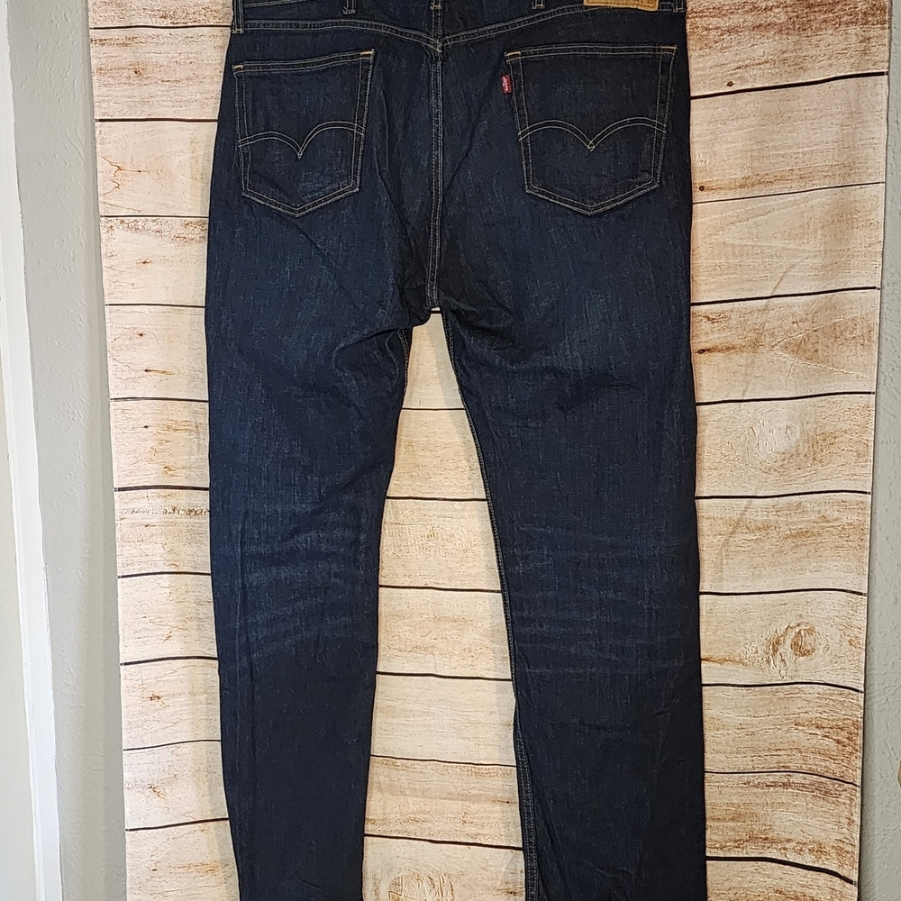Levi's Classic Indigo Straight Men's Jeans 505 - Picture 2 of 4